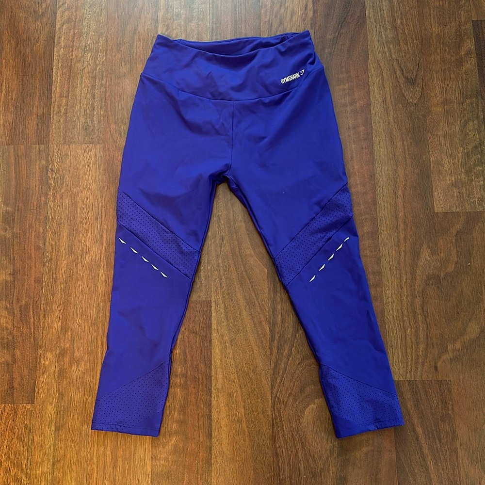 Gymshark Capri Purple Leggings